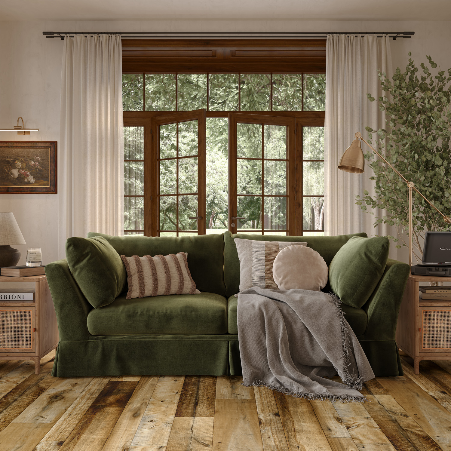 Castlewood Oat room scene