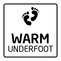 Warm underfoot